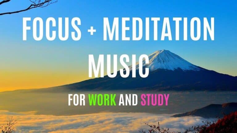 background meditation music for work and studying featured image
