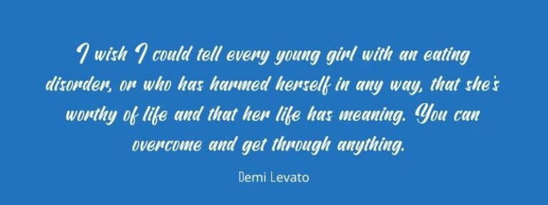 quotes about eating disorder demi levato
