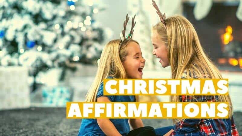 christmas affirmations featured image