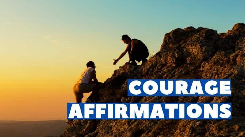 affirmations for courage featured image