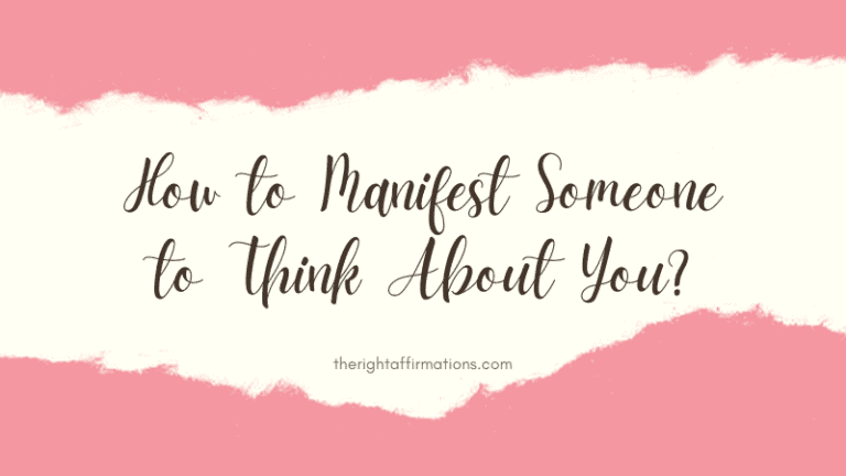 How to Manifest Someone to Think About You featured image