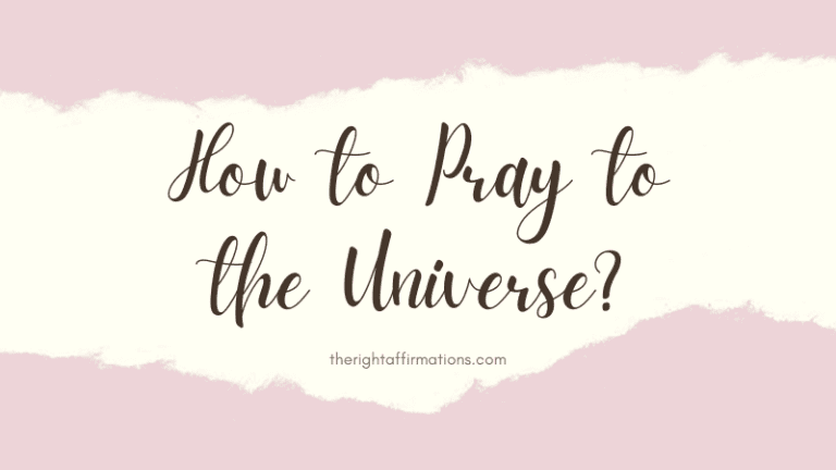 How to pray to the Universe featured image