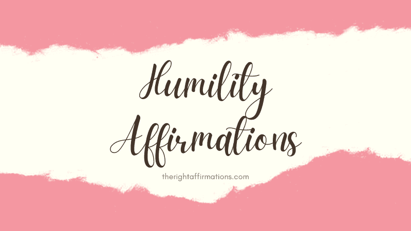 affirmations for humility featured image