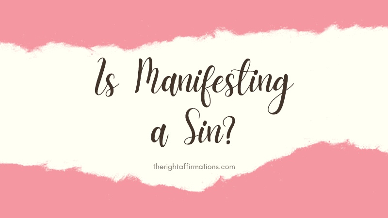 is manifesting a sin featured image