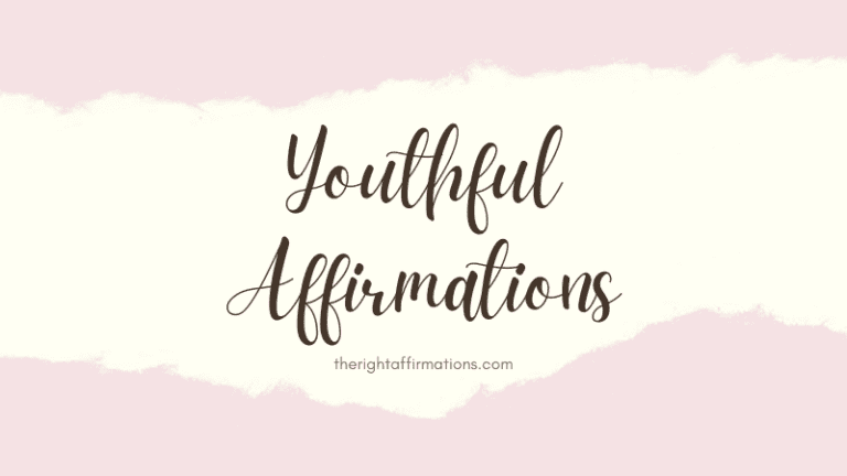 youthful affirmations featured image