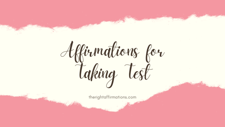 Affirmations for Taking Test Exam featured image