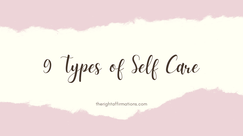 types of self care featured image