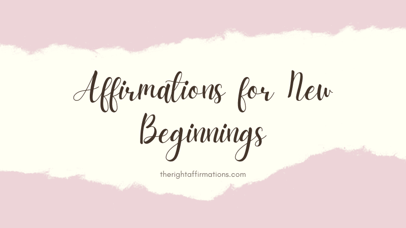 Affirmations for New Beginnings featured image