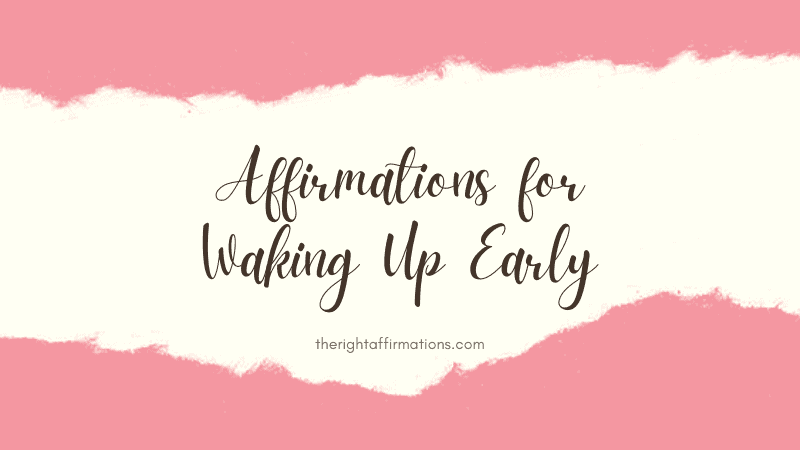 Affirmations for Waking Up Early featured image