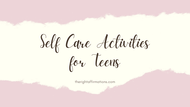 best Self Care Activities for Teens featured image