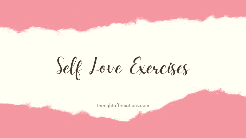 list of Self Love Exercises featured image