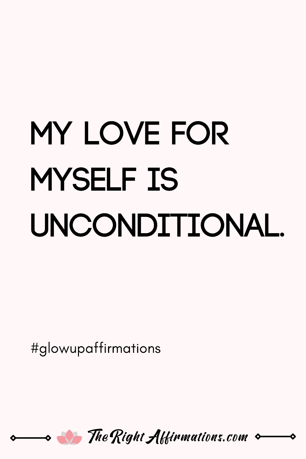 affirmations for a glow up