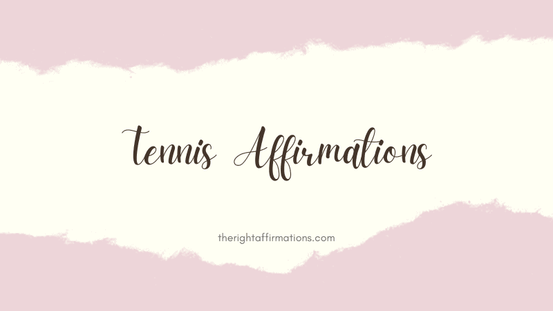 Tennis Affirmations featured image